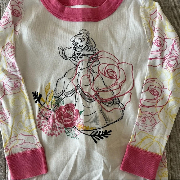 Hanna Andersson Disney Princess Pajamas, Size 3 - Picture 2 of 7